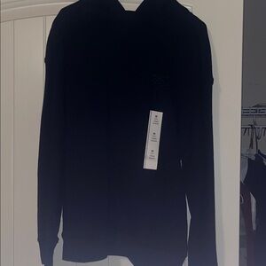 Kids Palm Tree Black Hoodie